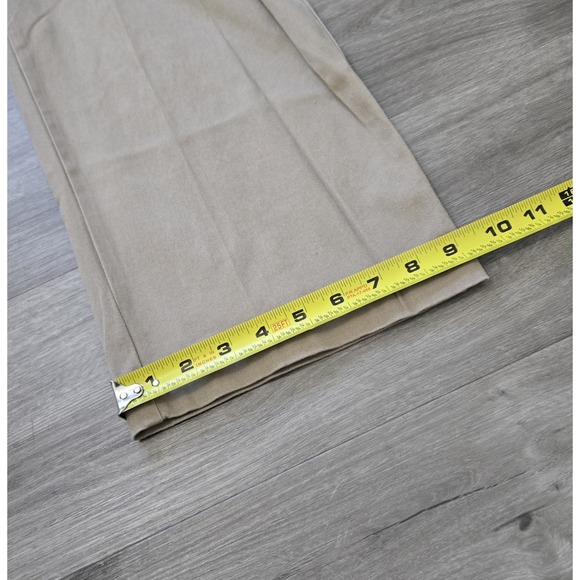 NEW Architect Active Flex Straight Leg Cargo Pants Men's 40x30 Beige Flat Front - Picture 12 of 13